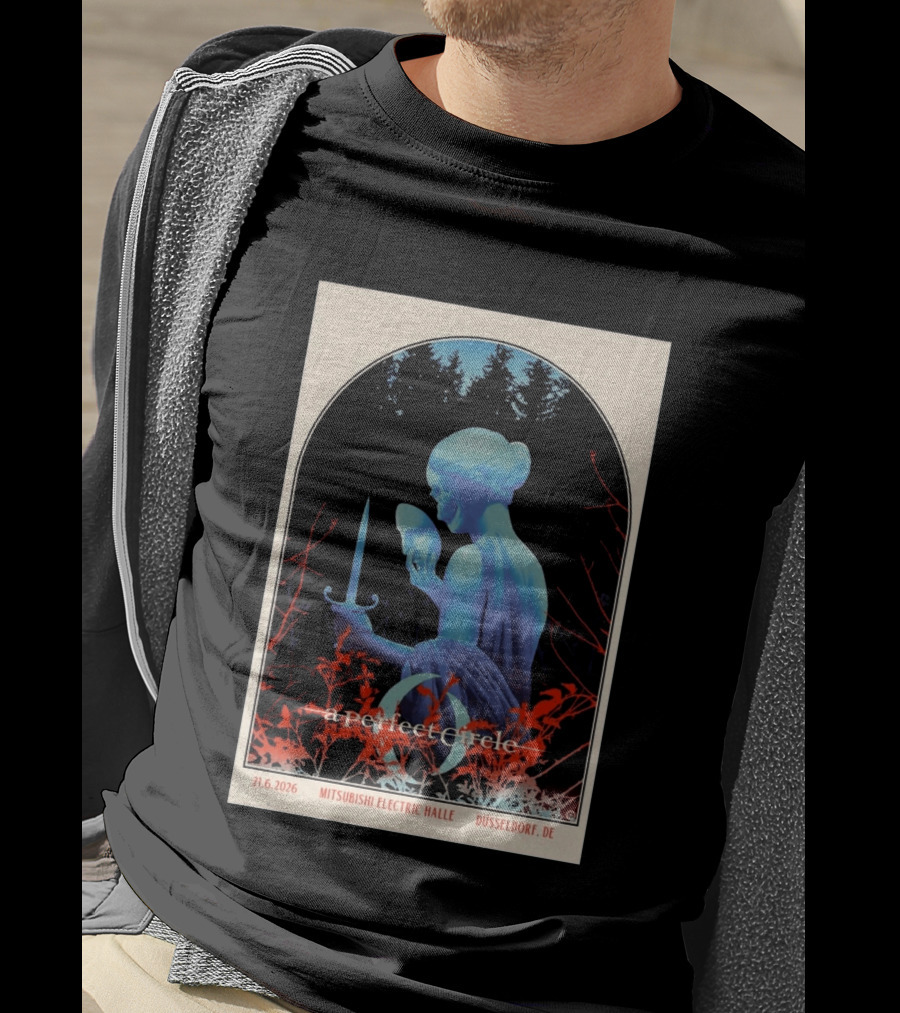 A Perfect Circle Düsseldorf Mitsubishi Electric Halle June 21 2026 Tour T-Shirt