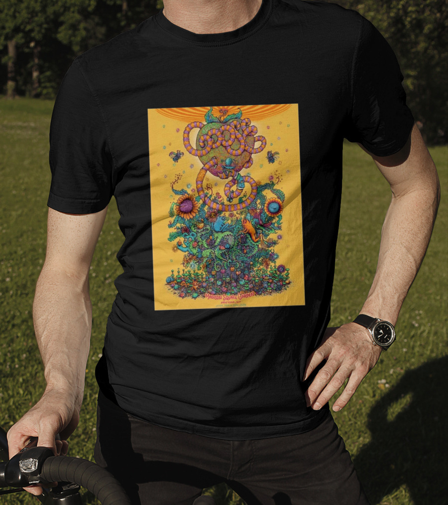 Goose Madison Square Garden New York June 19 And 20 2026 Event Psychedelic Floral T-Shirt