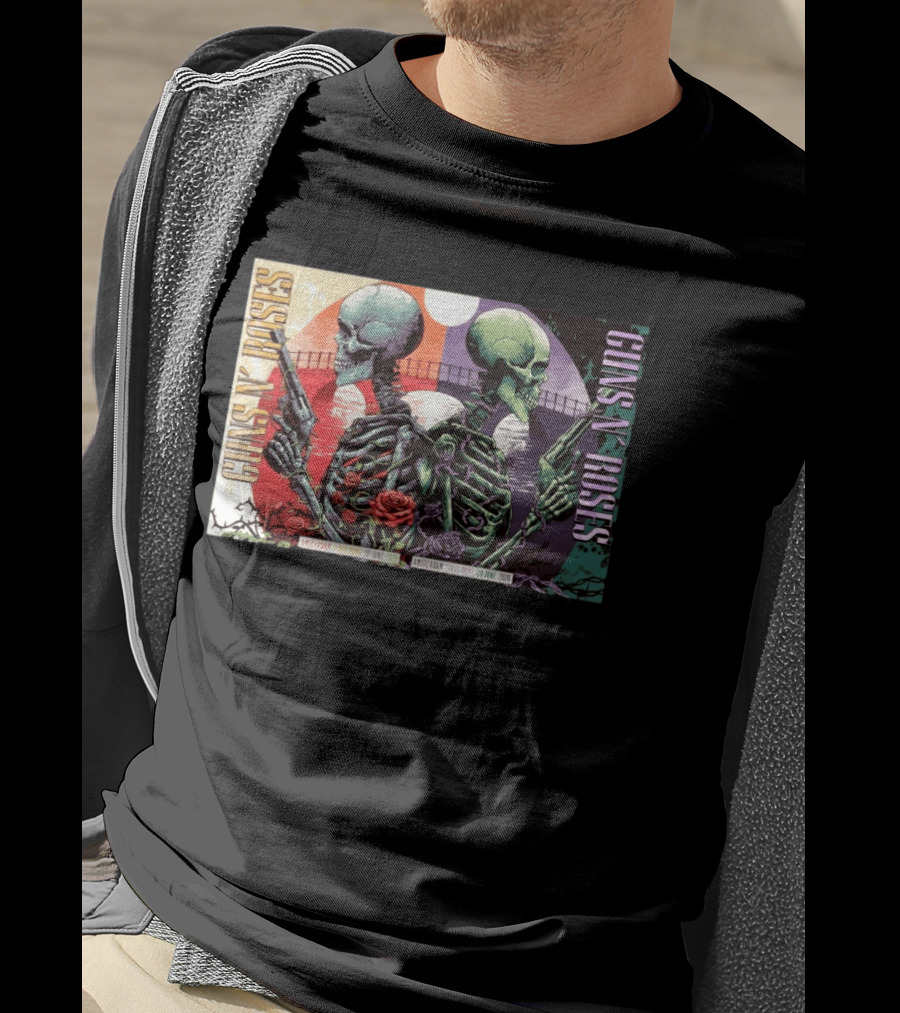 Guns N' Roses Amsterdam Ziggo Dome June 18 And 20 2026 Event T-Shirt