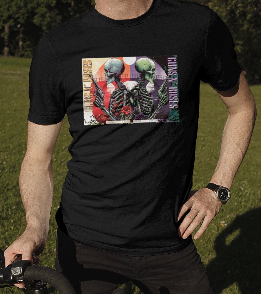 Guns N' Roses Amsterdam Ziggo Dome June 18 And 20 2026 Event T-Shirt