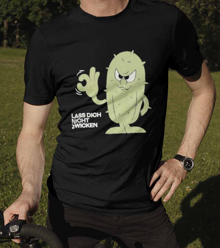 Lustiger Kaktus Lass Dich Nicht Zwicken T-Shirt