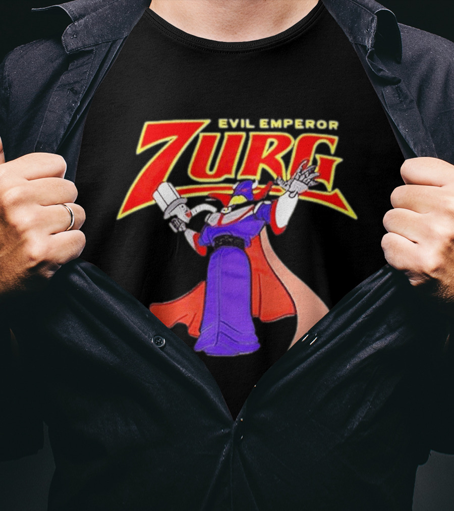 Disney Pixar Toy Story Evil Emperor Zurg Mesh Jersey Zurg Costume Villain Dress Up T-Shirt