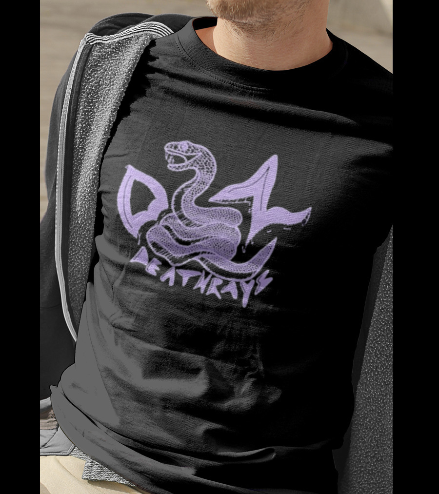 Dz Deathrays Snake Purple T-Shirt