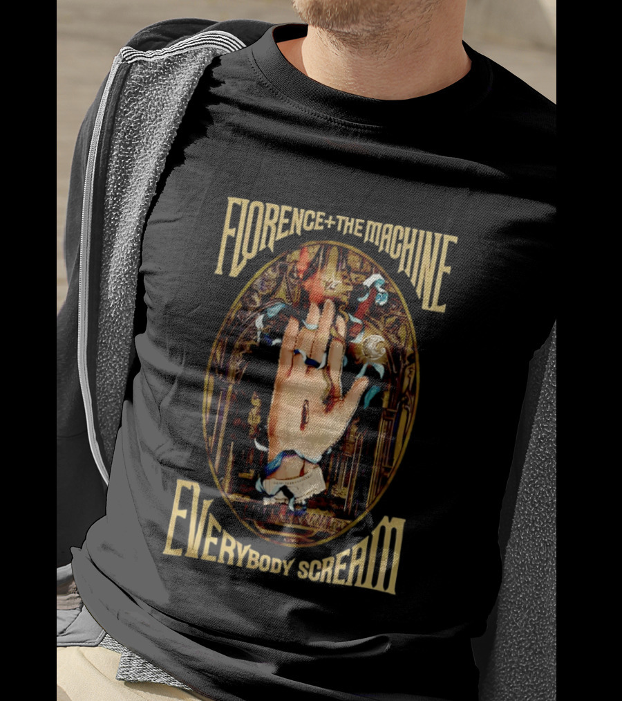 Florence And The Machine Everybody Scream Hand Candle Gothic Victorian T-Shirt
