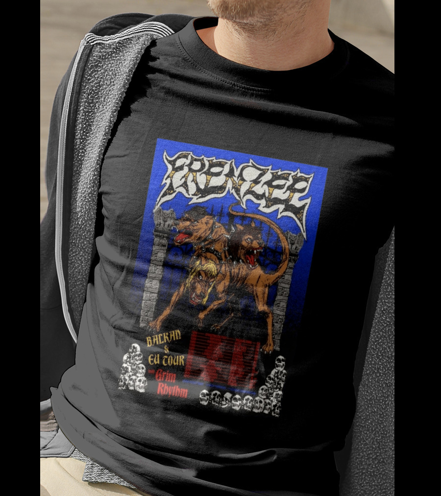 Frenzee Balkan And EU Tour 2026 With Grim Rhythm T-Shirt