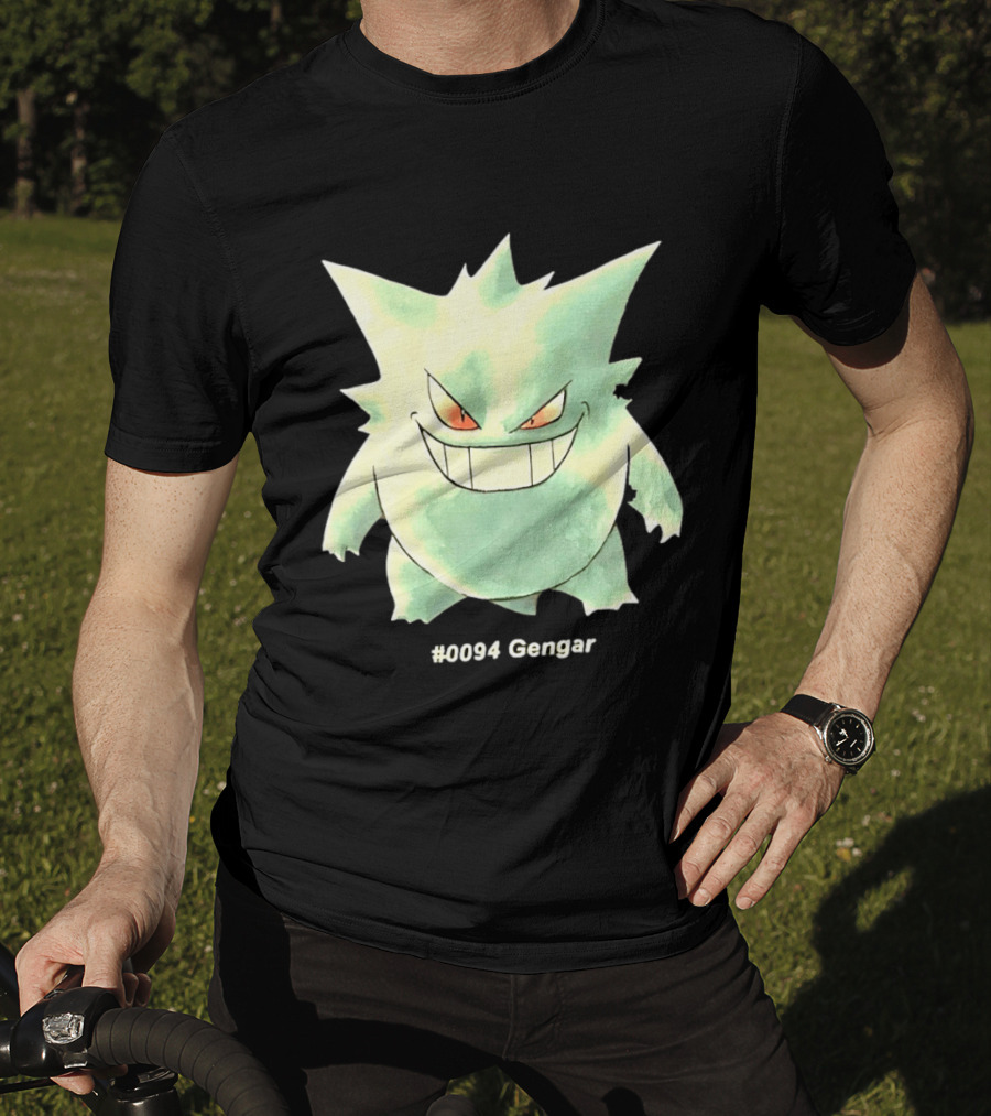 Gengar Pokemon 0094 Shadow Pokemon Ghost Type T-Shirt