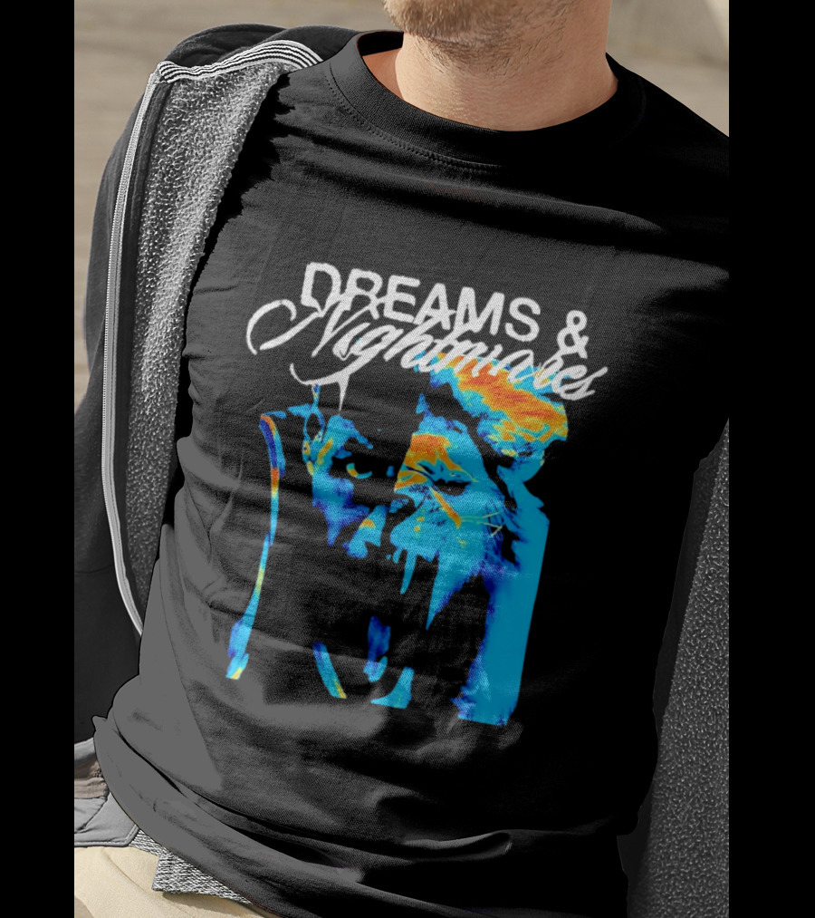 LeBron James Los Angeles Lakers Dreams Nightmares Watercolor Artistry T-Shirt