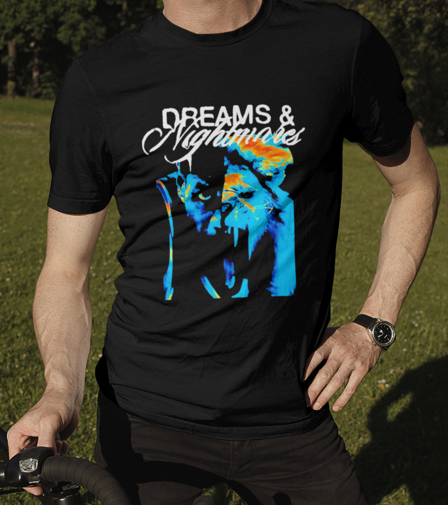 LeBron James Los Angeles Lakers Dreams Nightmares Watercolor Artistry T-Shirt
