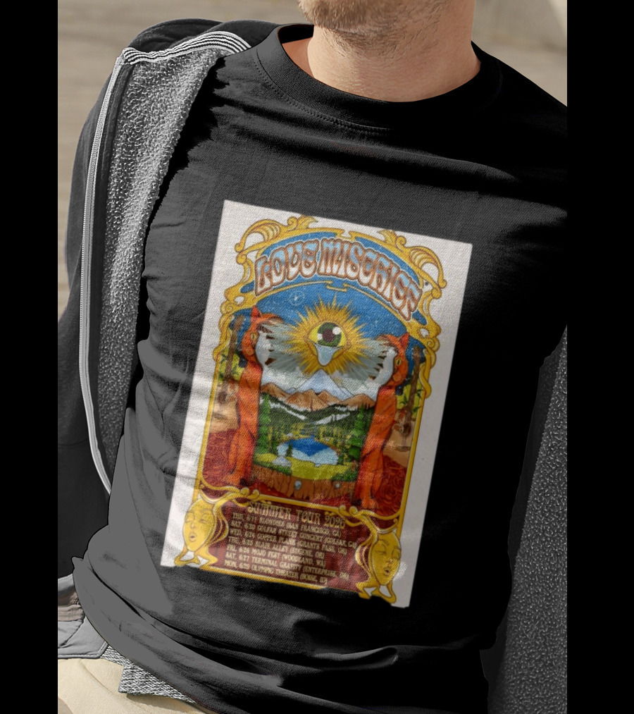Love Mischief Summer Tour 2026 Dates And Venues Psychedelic T-Shirt