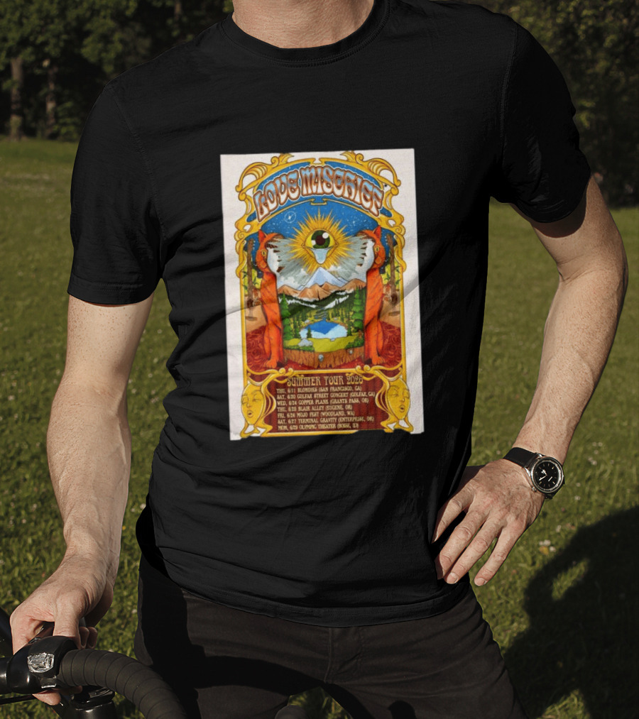 Love Mischief Summer Tour 2026 Dates And Venues Psychedelic T-Shirt