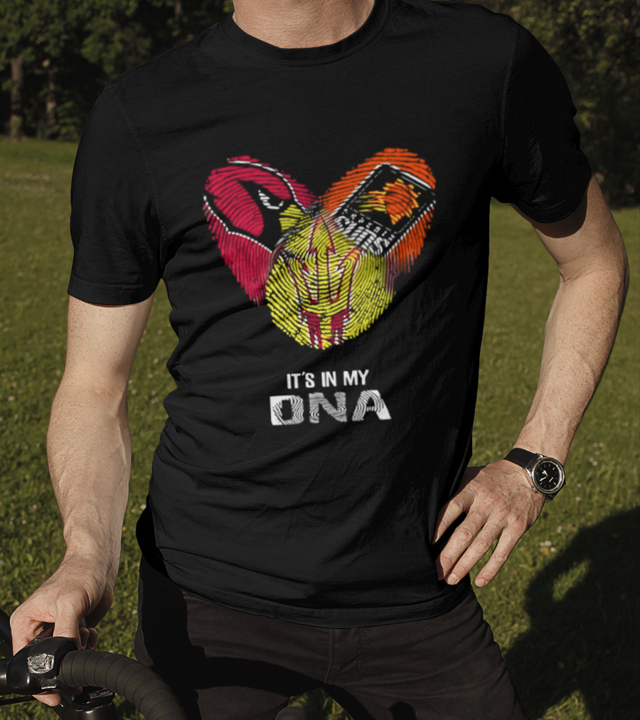 St. Louis Cardinals Phoenix Suns Arizona State Sun Devils It's In My DNA T-Shirt