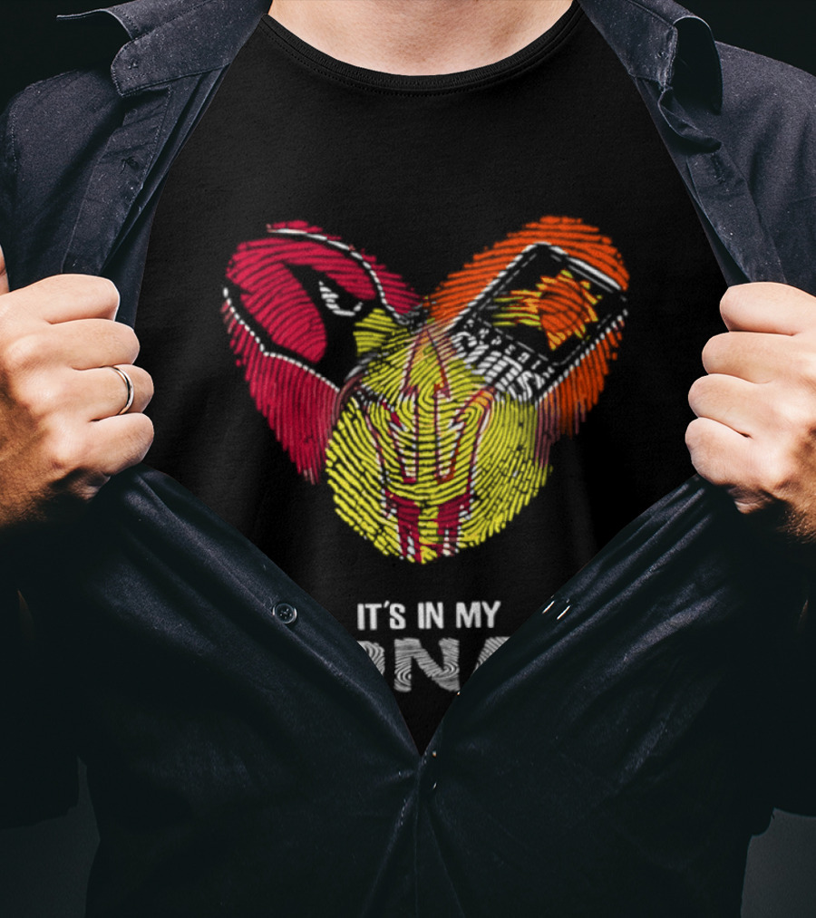 St. Louis Cardinals Phoenix Suns Arizona State Sun Devils It's In My DNA T-Shirt