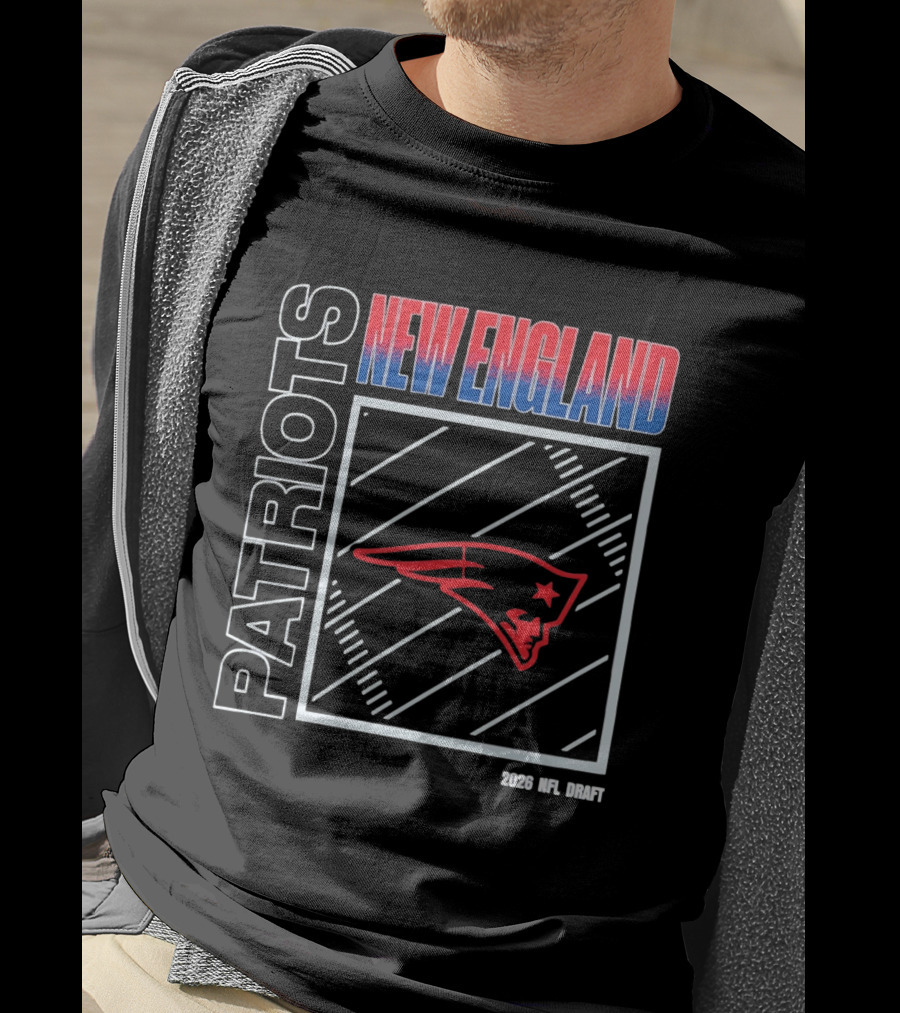 New England Patriots 2026 NFL Draft T-Shirt