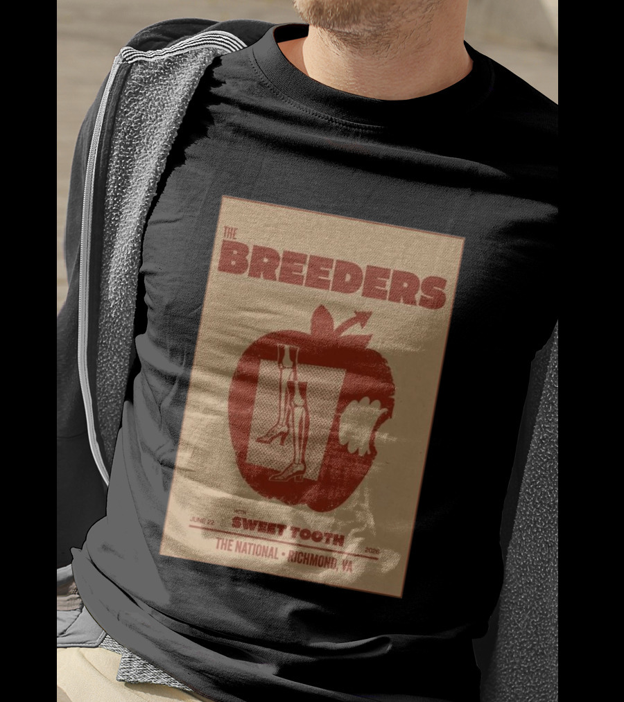 The Breeders Sweet Tooth June 22 2026 Richmond The National T-Shirt