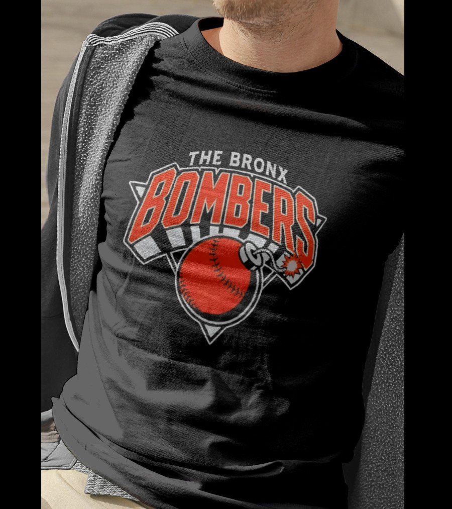 The Bronx Bombers New York Knicks Basketball NBA 2026 Explosive T-Shirt