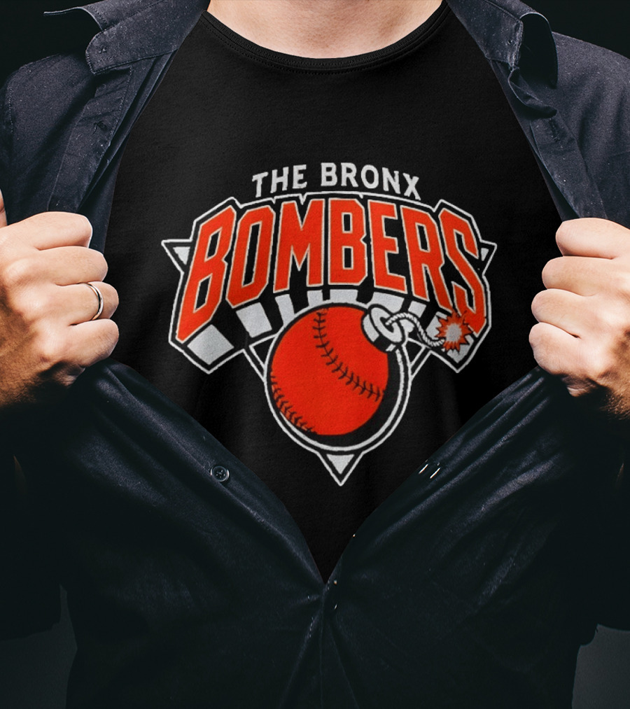 The Bronx Bombers New York Knicks Basketball NBA 2026 Explosive T-Shirt