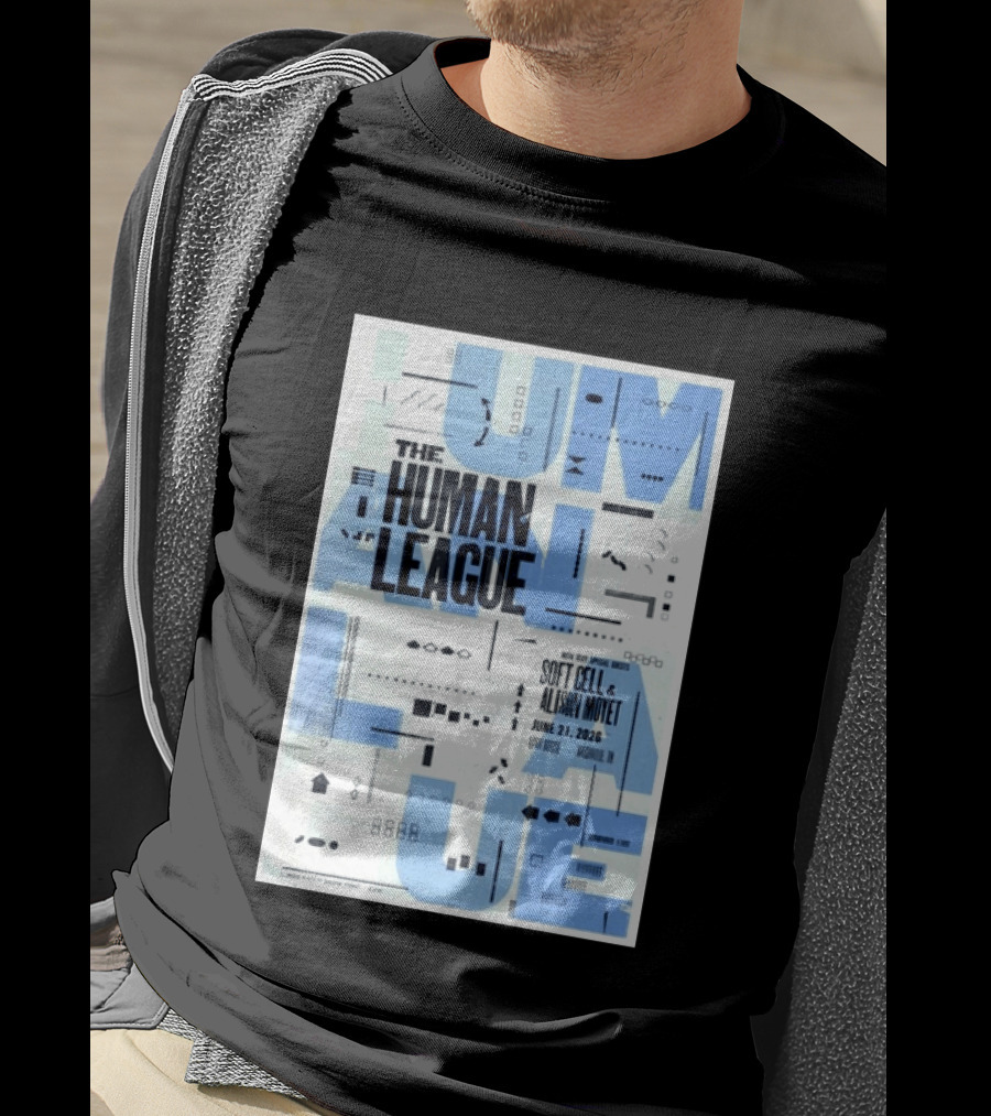 The Human League Soft Cell Alison Moyet June 21 2026 Nashville T-Shirt