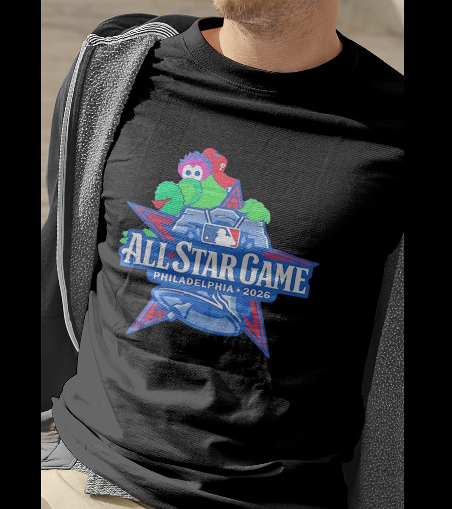 Phillie Phanatic All Star Game Philadelphia 2026 MLB T-Shirt
