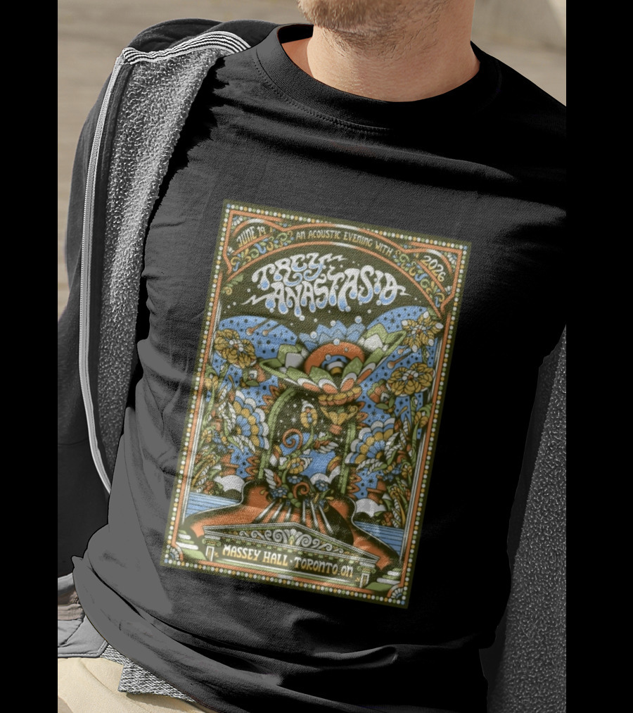 June 19 2026 Trey Anastasio Acoustic Evening Massey Hall Toronto ON T-Shirt