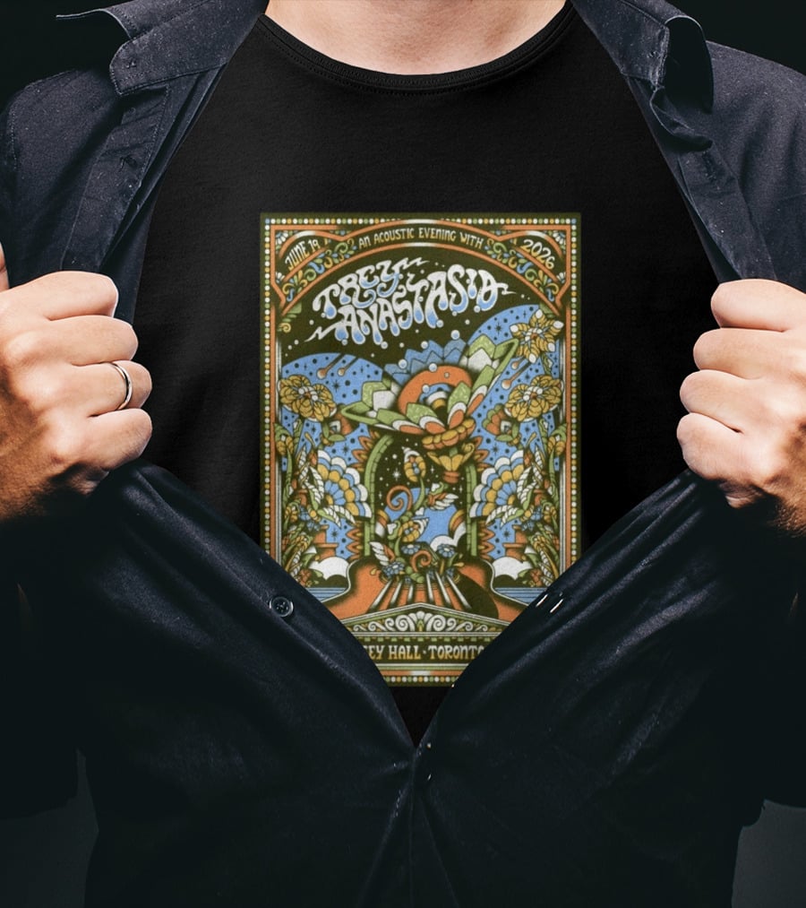 June 19 2026 Trey Anastasio Acoustic Evening Massey Hall Toronto ON T-Shirt
