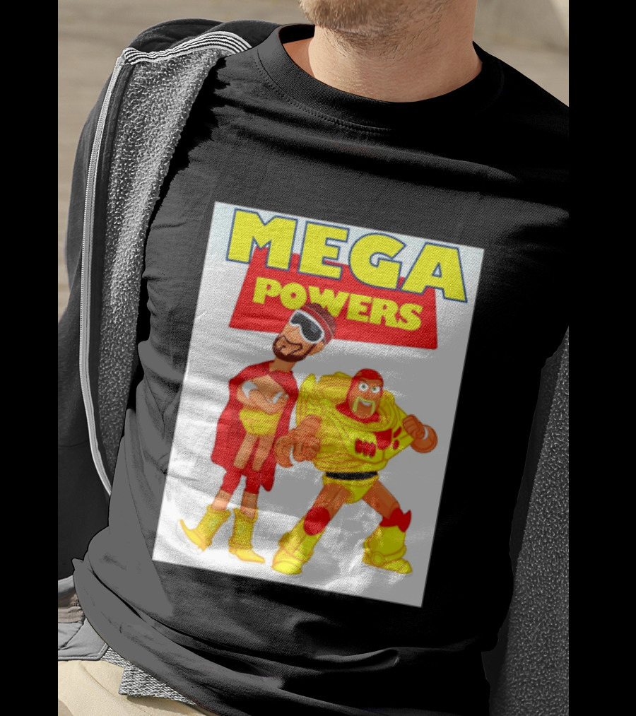 Randy Macho Man Savage Buzz Lightyear Hulk Hogan Toy Story WWE Mega Powers T-Shirt