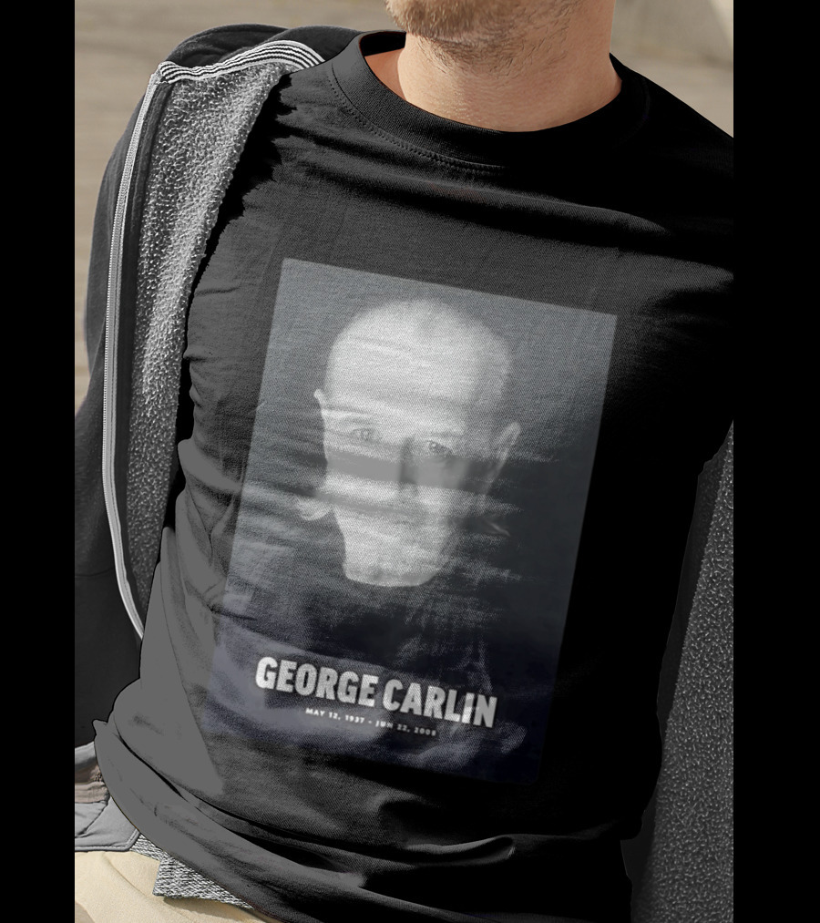 George Carlin May 12 1937 Jun 22 2008 T-Shirt