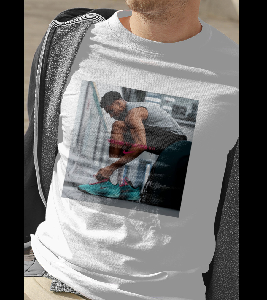 Nike Giannis Antetokounmpo Welcome To South Beach Milwaukee Bucks T-Shirt