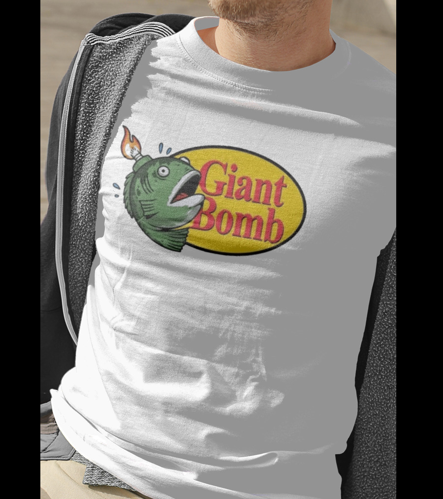 Giant Bomb Fish With Explosive Head T-Shirt