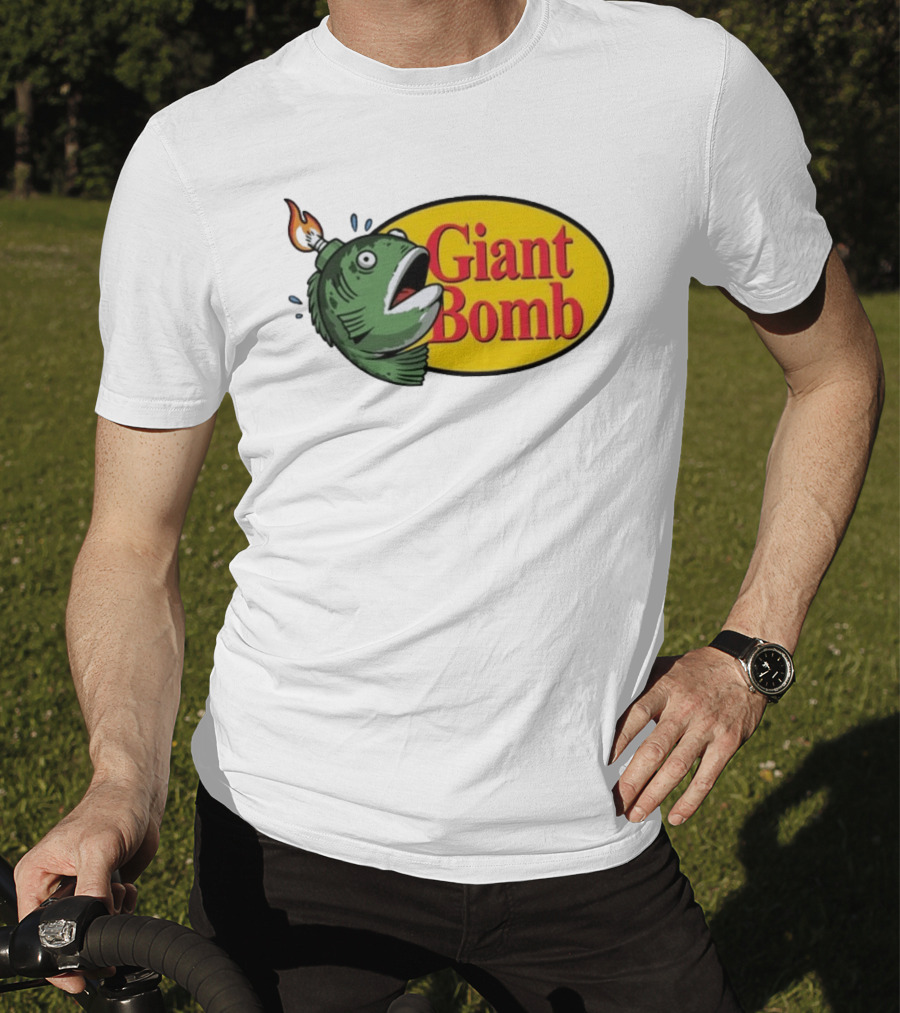 Giant Bomb Fish With Explosive Head T-Shirt