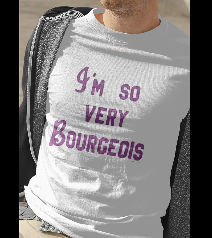 I'm So Very Bourgeois Bold Purple T-Shirt