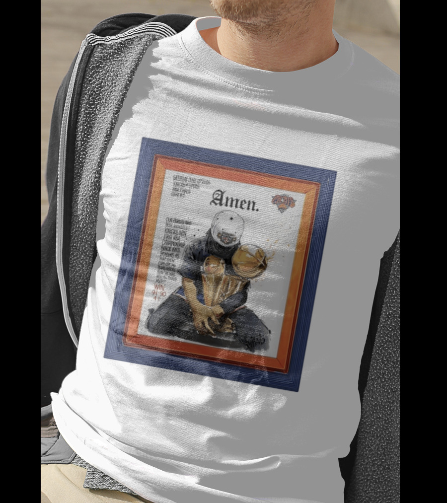 Saturday June 15 2026 Knicks Spurs NBA Finals Game 6 Amen Knicks Win First NBA Championship Since 1973 Win 4 90 47 T-Shirt