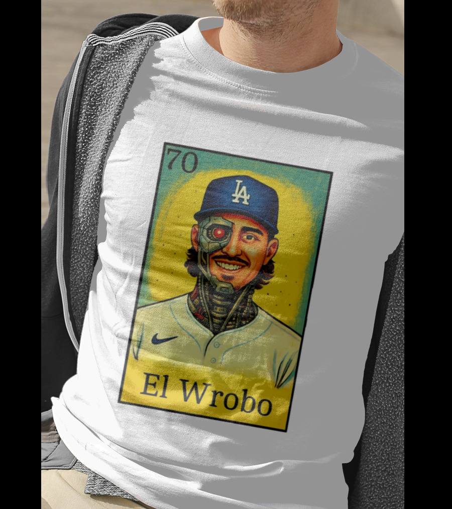 El Wrobo 70 Evan Phillips Los Angeles Dodgers T-Shirt