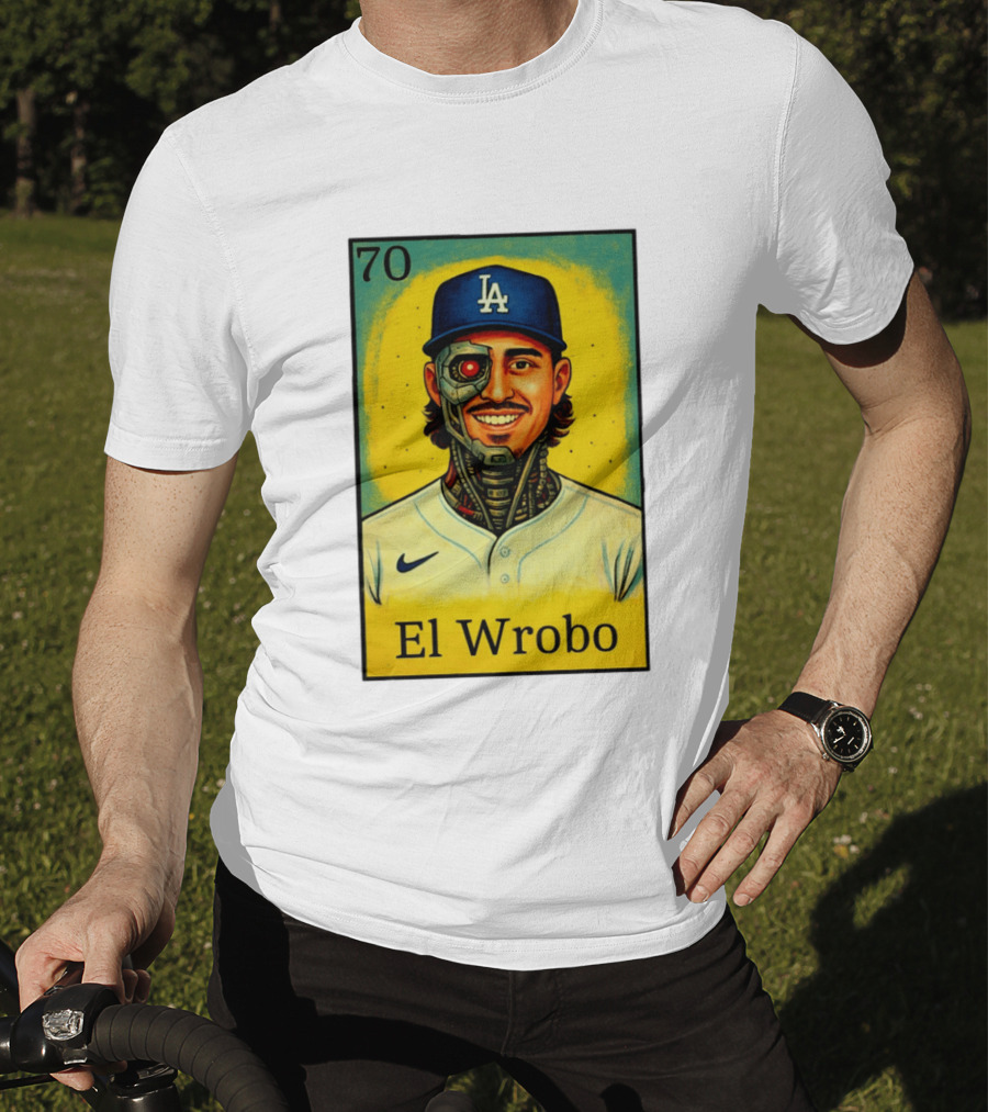 El Wrobo 70 Evan Phillips Los Angeles Dodgers T-Shirt