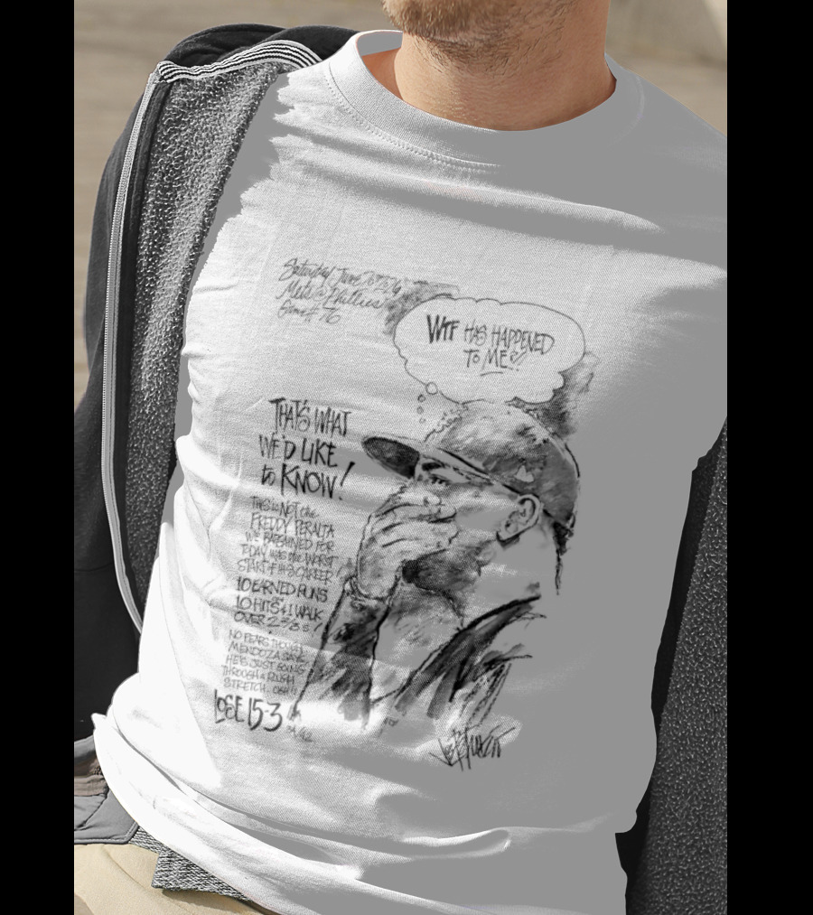 New York Mets WTF Happened That's What We'd Like To Know T-Shirt