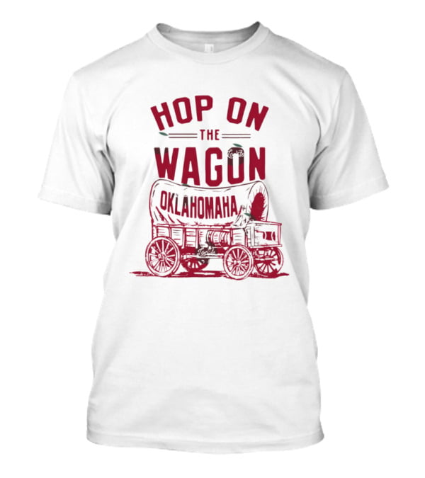 Oklahoma Sooners Baseball 2026 NCAA Hop On The Wagon Oklahomaha T-Shirt