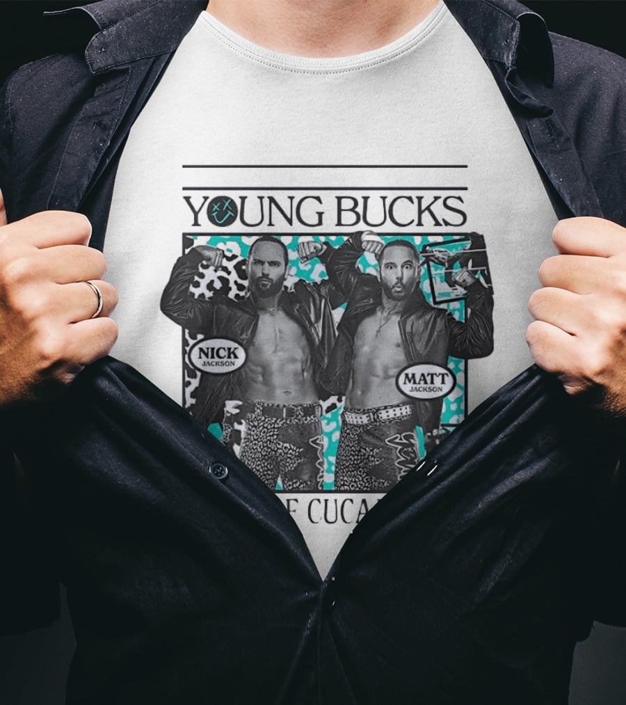 Young Bucks Nick Jackson Matt Jackson Kings Of Cucamonga T-Shirt