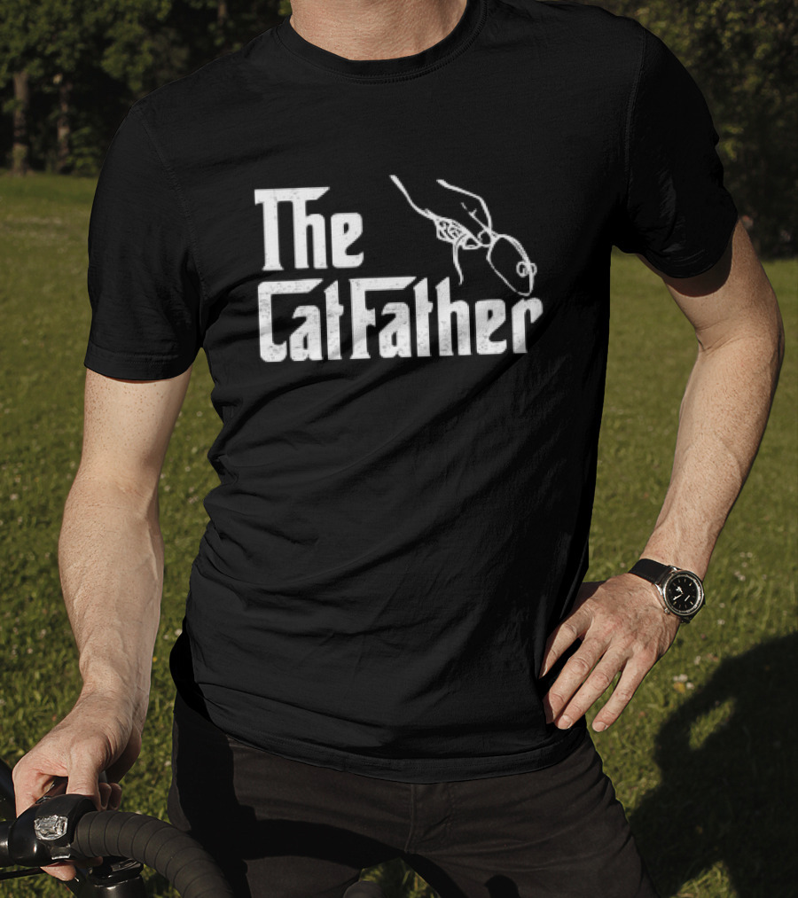 2026 The Catfather Feline Mafia Humor T-Shirt