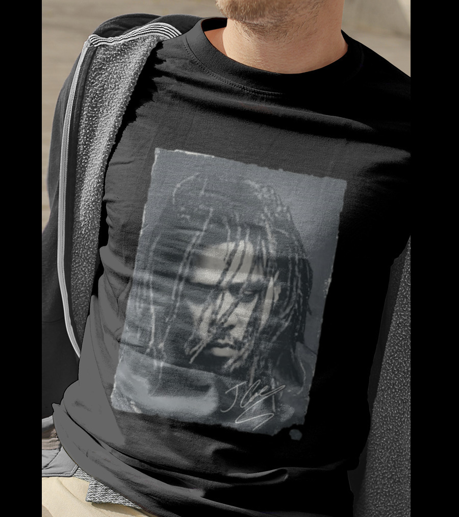 J Cole 2023 Concert Portrait Signature T-Shirt