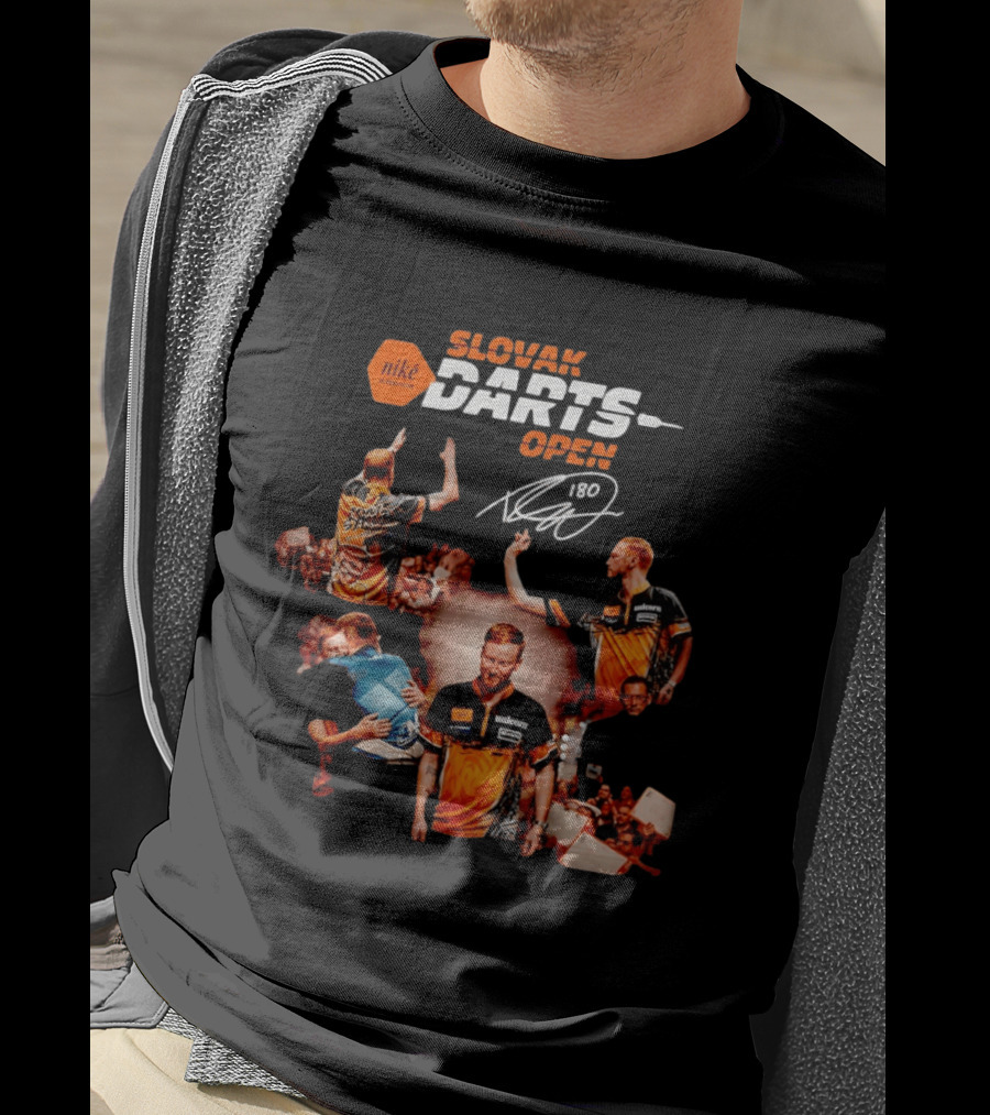 Slovak Darts Open Niké 180 Player Unicorn Sportswear T-Shirt