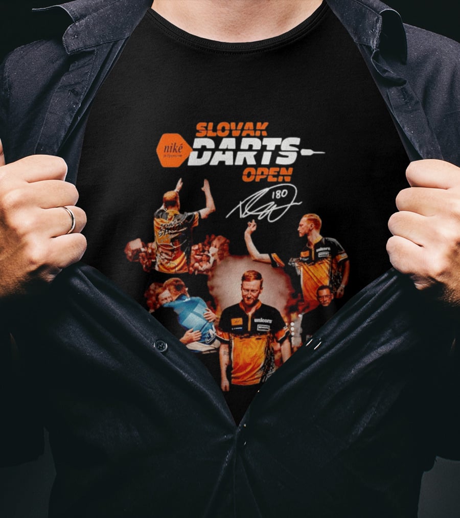 Slovak Darts Open Niké 180 Player Unicorn Sportswear T-Shirt