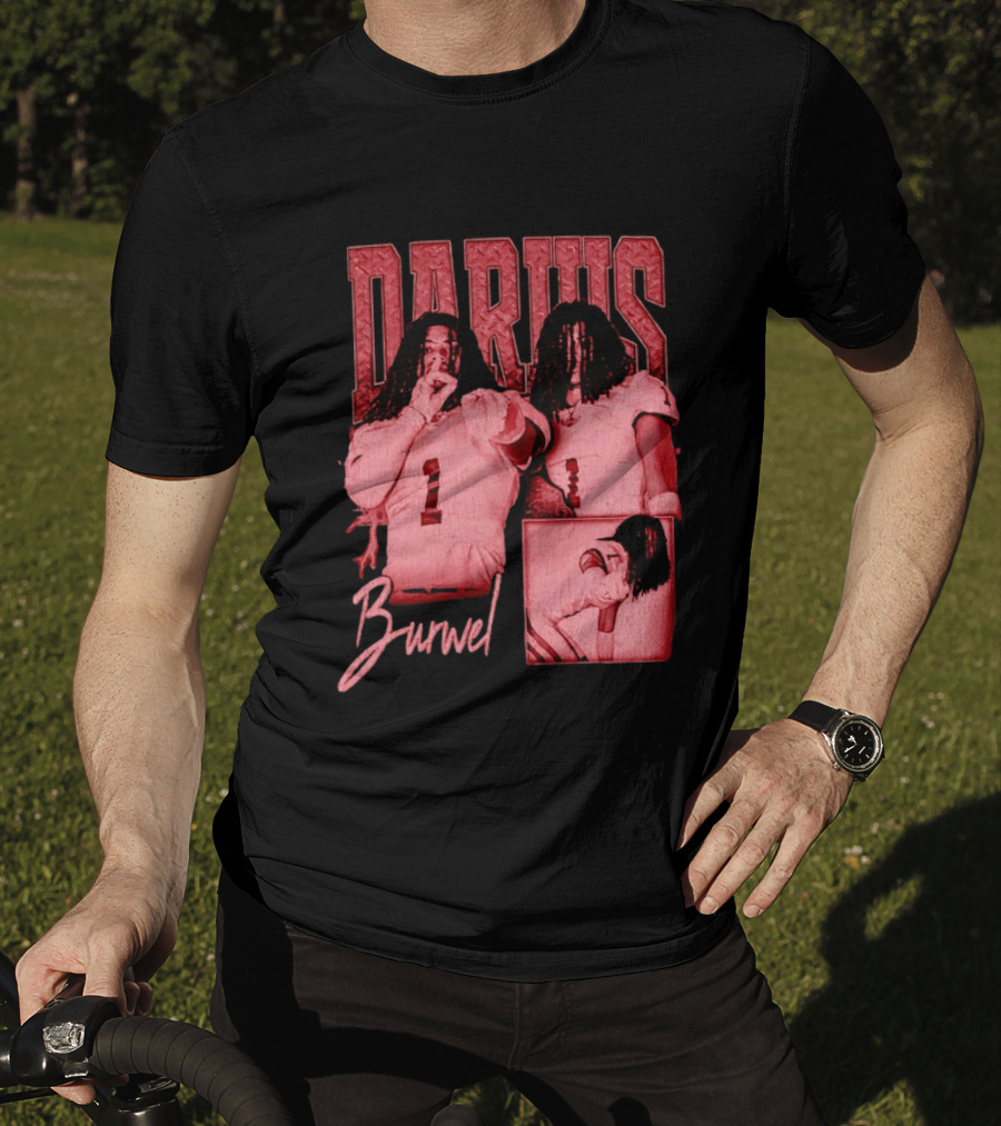 Darius Burwell Football Player Athlete Sports Number 1 T-Shirt
