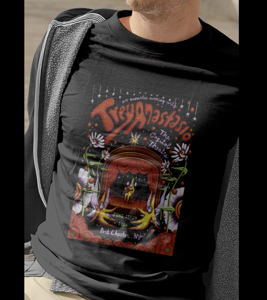 An Acoustic Evening With Trey Anastasio The Capitol Theatre June 23 24 2026 Port Chester NY T-Shirt