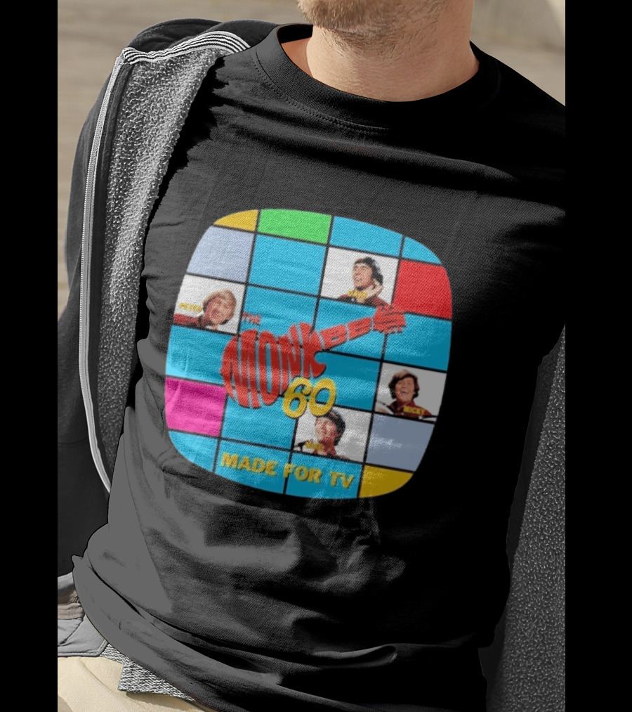 The Monkees 60s TV Show Peter Davy Micky Mike T-Shirt