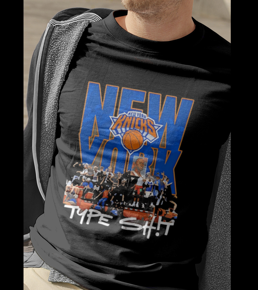 New York Knicks Type Shit Basketball Artistry T-Shirt