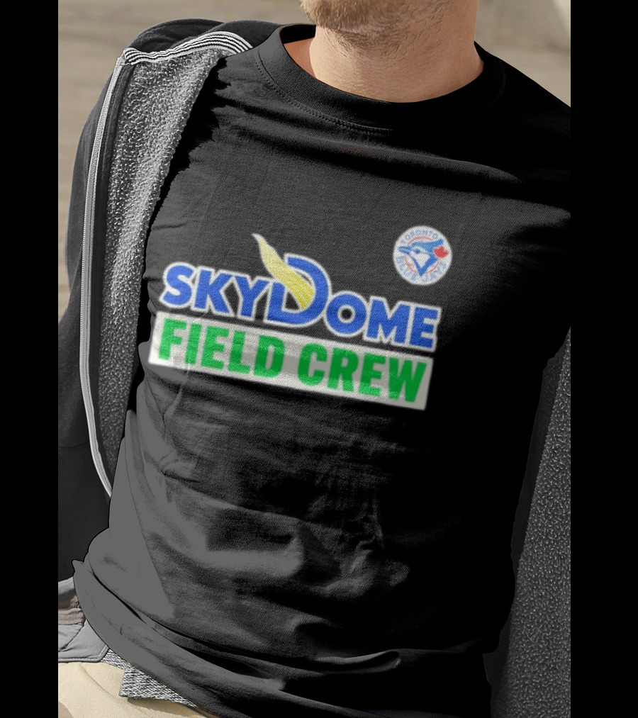 Toronto Blue Jays SkyDome Field Crew Retro Baseball Fan T-Shirt