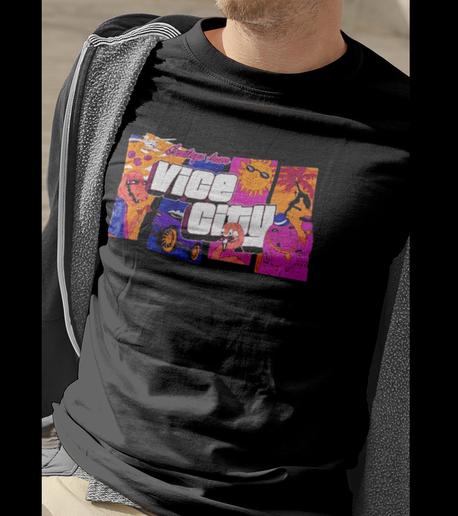 Greetings From Vice City Grand Theft Auto VI GTA 6 Lucia T-Shirt