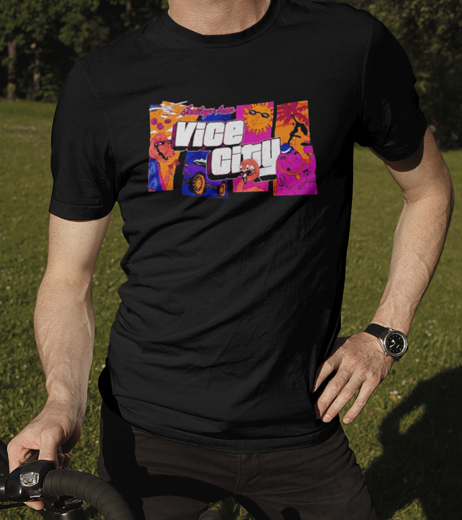 Greetings From Vice City Grand Theft Auto VI GTA 6 Lucia T-Shirt