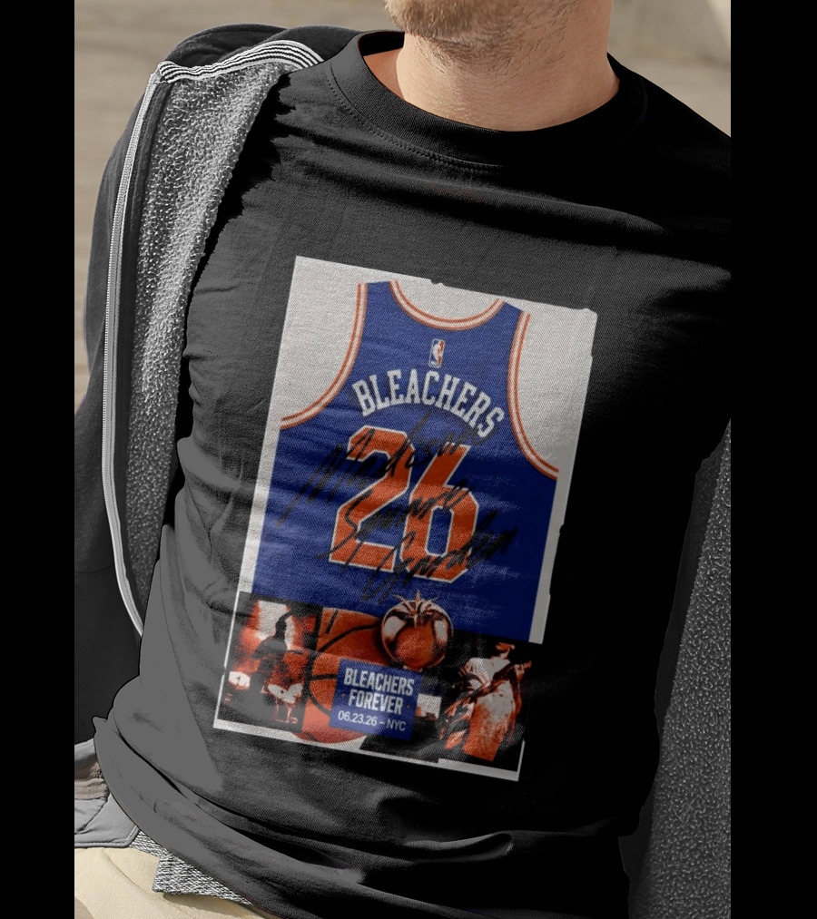 Bleachers Forever 26 Madison Square Garden NYC 06.23.26 NBA T-Shirt