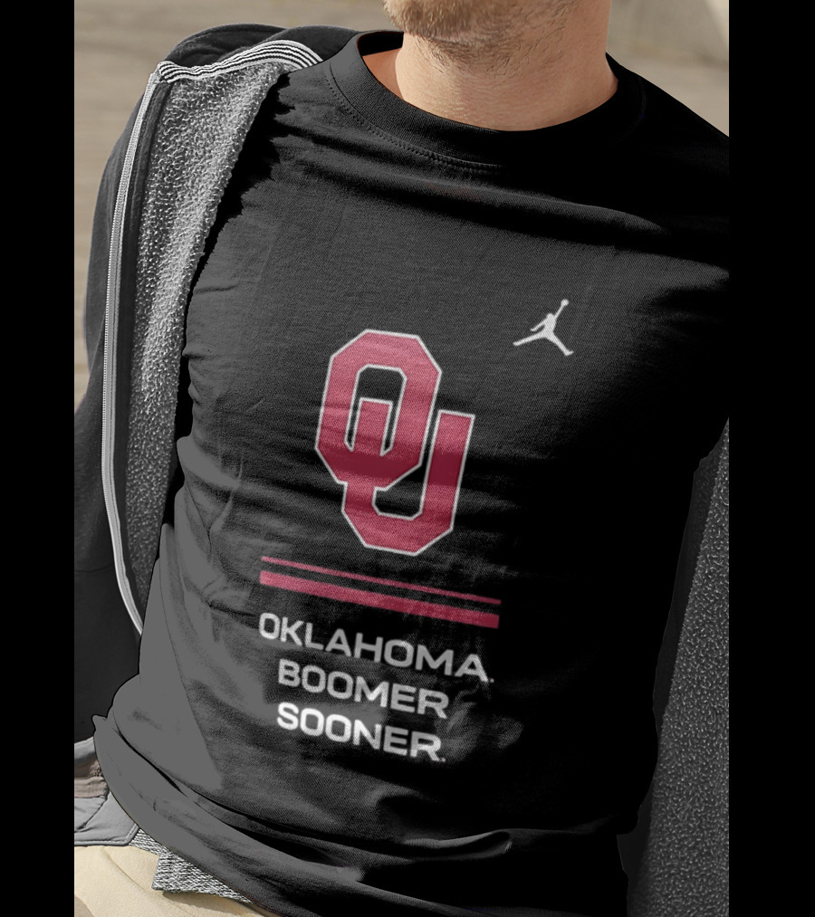 Oklahoma Sooners OU Boomer Jumpman T-Shirt