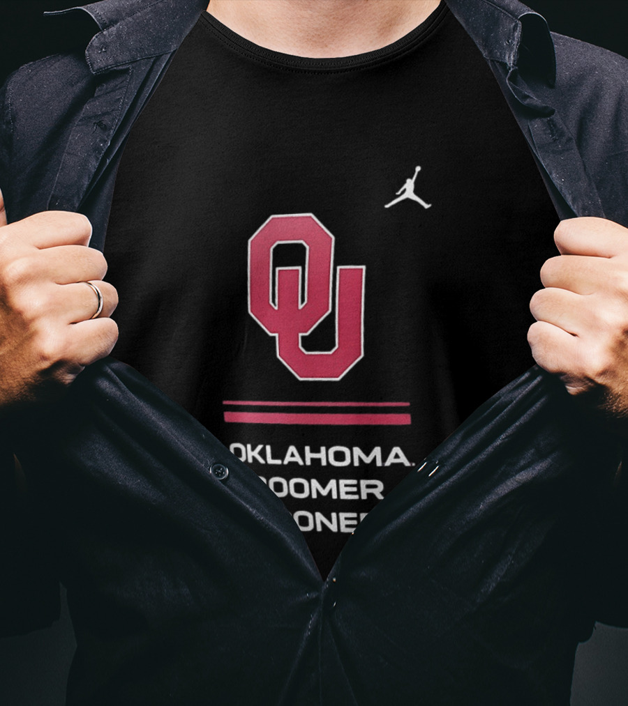 Oklahoma Sooners OU Boomer Jumpman T-Shirt